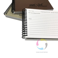 Cuaderno de Práctica de Escritura a Mano Personalizado e Impermeable para Preescolar, Impresión en Espiral, Encuadernación en Espiral, Cuadernos Impresos, Agendas
