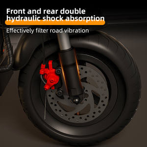 Patinete eléctrico plegable pequeño rápido de 10 pulgadas de alta velocidad, peso ligero, 48V, patinete urbano E para adultos - Product Image 6