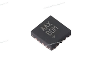Circuit intégré linéaire MAX9722AETE+T 16 TQFN, amplificateur de casque de classe AB, alimentation 2.4V-5.5V, 130mW