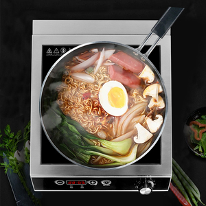 Cocina de Inducción Comercial Ultra Delgada Moseener, Control Táctil, Placa de Cerámica, Portátil para Aplicaciones de Fritura al Aire Libre - Product Image 6