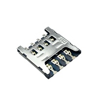 Micro-SIM-Kartensteckplatz 8-Pin 1,5mm Höhe Horizontaler SMD-Kartensockel-Anschluss für IoT-Geräte und Mobiltelefone