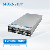 Module d'alimentation chargeur AC-DC monophasé MORNSUN 3600W LMB3600-12B15F 15V 240A, unité de conversion à courant élevé