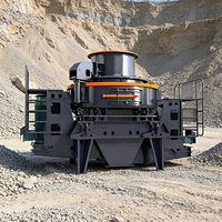 Concasseur à impact vertical VSI haute capacité pour pierre calcaire et granit, machine de fabrication de sable à prix usine