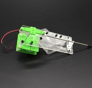 Modelo de Movimiento Recíproco, Kit de Bricolaje, Motor Eléctrico, Transmisión, Ayuda Didáctica, Manivela, Rueda Curva, Movimiento Lineal, Modelo de Plástico - Product Image 3