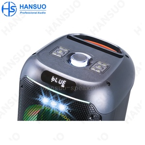 Altavoz de Torre para Sistema de <span class=keywords><strong>Cine</strong></span> <span class=keywords><strong>en</strong></span> <span class=keywords><strong>Casa</strong></span> de 8 Pulgadas con Iluminación LED RGB, Amplificador de Potencia, Woofer para DJ, Altavoz para Fiestas de Fábrica China - Product Image 4