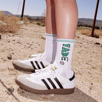 Chaussettes de golf de performance rembourrées fabriquées en Corée, respirantes, à séchage rapide, idéales pour le golf, le tennis et les sports de plein air