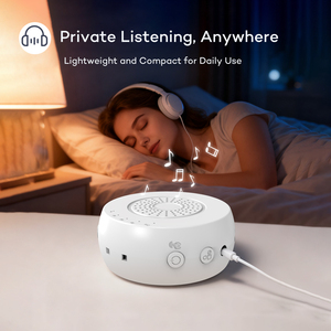Máquina <span class=keywords><strong>de</strong></span> Ruido Blanco Portátil Recargable con 30 Sonidos <span class=keywords><strong>para</strong></span> <span class=keywords><strong>Dormir</strong></span>, Altavoz <span class=keywords><strong>para</strong></span> Bebés con Luces Nocturnas <span class=keywords><strong>de</strong></span> Colores, Venta al por Mayor - Product Image 6