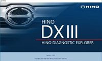 Hino Diagnostic EXplorer 3 - Hino DX3 V1.26.4 [04.2026] + Installation sur un PC