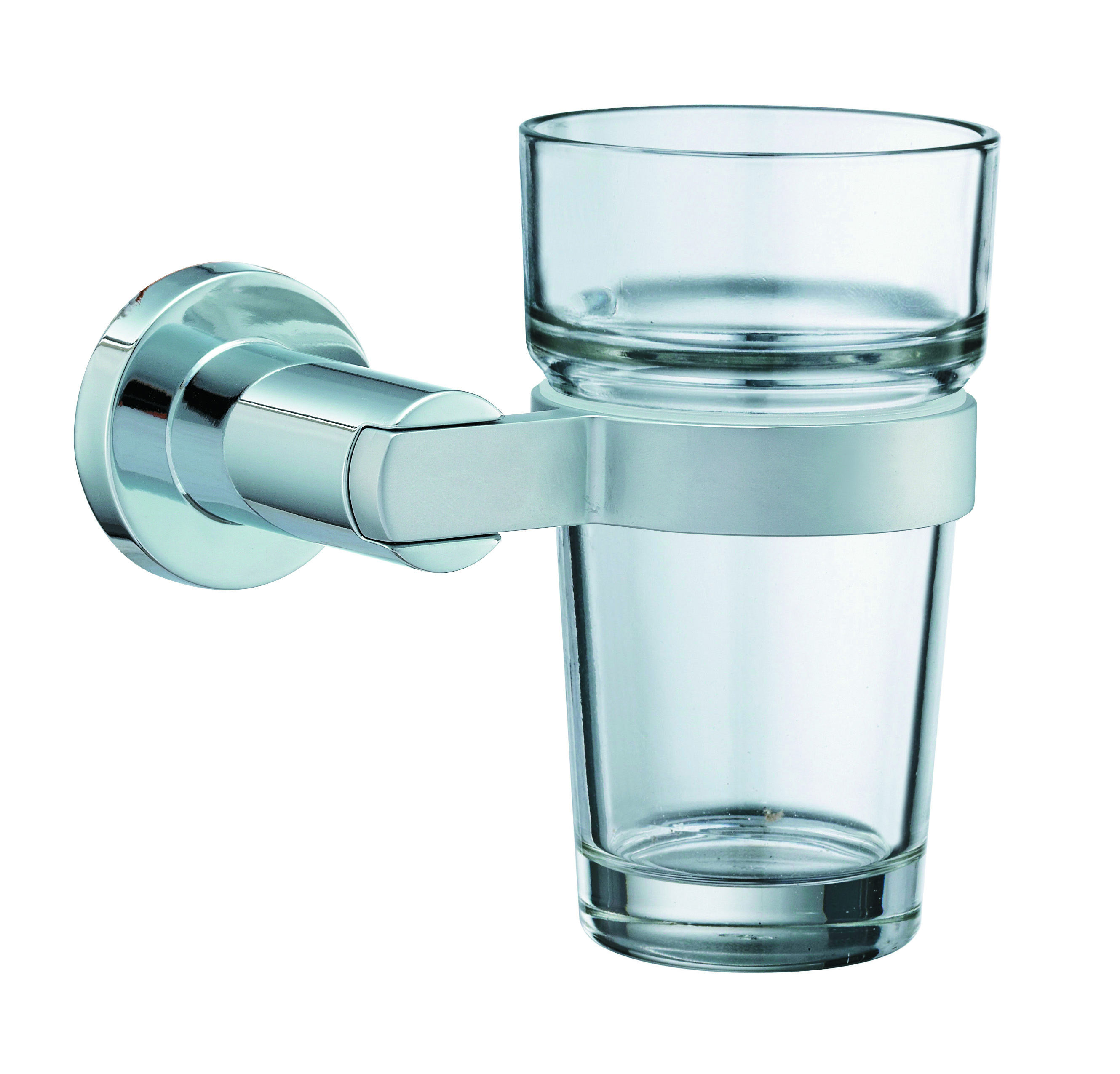 tumbler holder with glass
