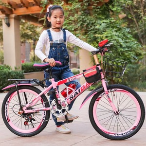 Vélo de montagne pour enfants 20/22/24 pouces en acier haute teneur en carbone, 6 vitesses, fourche en acier, frein à câble, roues d'apprentissage, pour garçons et filles - Product Image 5