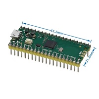 Carte de développement Raspberry Pi Pico RP2040 MicroPython, double cœur 133 MHz, communication Ethernet mobile pour IoT, robotique, STEM, bricolage