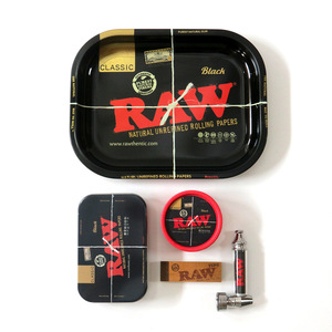 อุปกรณ์สูบบุหรี่<span class=keywords><strong>ราคา</strong></span>ถูก ชุดบดสมุนไพร ถาดมวนบุหรี่ <span class=keywords><strong>Backwoods</strong></span> Cookie RAW พร้อมดีไซน์แบบกำหนดเอง - Product Image 6