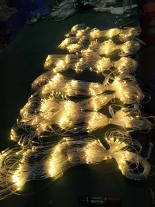 Décoration d'Halloween alimentée par USB, lumière de toile d'araignée pour l'ambiance <span class=keywords><strong>du</strong></span> Festival des Fantômes, pour la <span class=keywords><strong>maison</strong></span> hantée, l'affichage en salle, l'éclairage de fête - Product Image 2