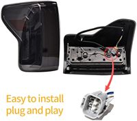 Ensemble de feux arrière LED pour Toyota Tundra 2007-2013, feux de stop, clignotants, feux de recul