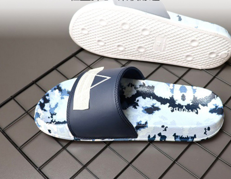 Custom Logo Boys Slides EVA PVC Indoor Sandals Wholesale Men Slippers and Shoes