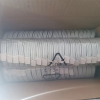 Câble de charge et de données USB-C vers USB-C blanc 1M à charge rapide pour téléphones Phone17 16 15 Pro Max Plus Samsung