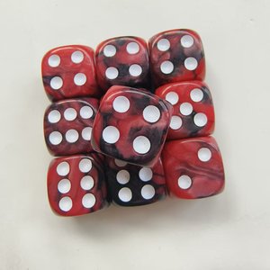 Ensemble de 10 <span class=keywords><strong>dés</strong></span> de mahjong polyédriques en acrylique avec design <span class=keywords><strong>à</strong></span> six <span class=keywords><strong>faces</strong></span>, durables et écologiques, comprend un sac <span class=keywords><strong>à</strong></span> <span class=keywords><strong>dés</strong></span> - Product Image 5