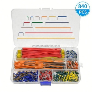 Paquete de 140, 560 y 840 cables de puente para breadboard, cables de conexión para breadboard - Product Image 3