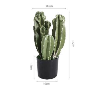 Planta Artificial de Tacto Real, Adornos de Jardinería, Cactus Artificial de Primera Calidad, Casi Natural, para Fuentes de Agua - Product Image 4