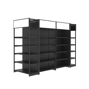 Rd Supermarket <b>Shelves</b> 6 Layers Heavy Duty Double Sided Display <b>Racks</b> For Store And Home Use - Product Image 2