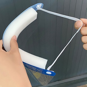 Protector Facial Desechable Transparente Antivaho de Plástico PET, Protección Facial Completa a Prueba de Salpicaduras, Venta al Por Mayor - Product Image 2