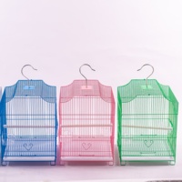 Cage à oiseaux pliable galvanisée pour attraper les pigeons sauvages de manière humaine avec entrée à sens unique pour attraper les pigeons et colombes dans des cages