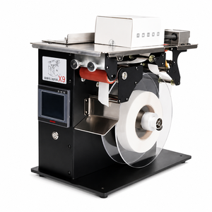 Rectangular Right Angle Labeling Machine Touch Screen Control <b>Small</b> <b>Box</b> Right Angle Carton Sealing Machine Accurate Labeling - Product Image 1