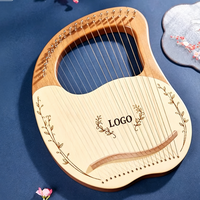 Lyre 19-stringed Small Lira Harp 21-string 24-string 27-string 32-string Lyre Beginner's Portable Instrument