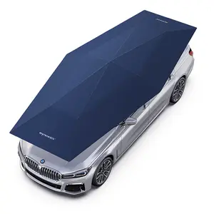 Yeni tasarım Mynew araba kapsayan çatı üst çadır taşınabilir elektrikli otomatik katlanır araba gölge şemsiye açık araba koruma için