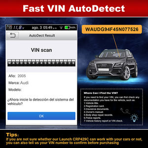 Smart Launch <span class=keywords><strong>CRP429C</strong></span> Equipo de prueba de automóviles avanzado con gran Simulador de prueba de precio <span class=keywords><strong>CRP429C</strong></span> para reparación de automóviles - Product Image 2