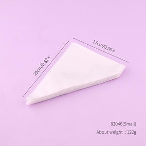 Tas Piping Sekali Pakai, 100 Buah/Kantong Ukuran S <span class=keywords><strong>M</strong></span> L, Alat Ujung Kue Dekorasi Krim Fondant Icing - Product Image 6