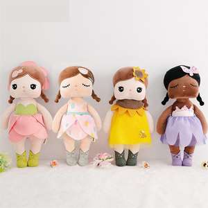 फूल परी राजकुमारी आलीशान खिलौने बेबी गुड़िया काकेशियन पीली जाति काली जाति यूनिकॉर्न एंजेला भरवां गुड़िया खरगोश लड़कियों के खिलौने - Product Image 1