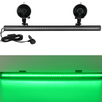 Trontech 11,2x2,8x1cm Nouvelle barre lumineuse de signalisation d'urgence pour voiture et camion, 48 LED 12V - Avertisseur de circulation, lumières de sécurité et de danger