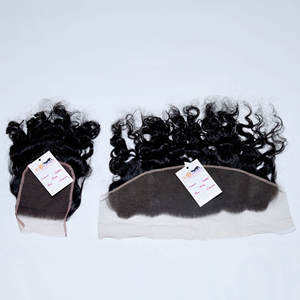 Extensions de cheveux humains 4x4 13x4 avec closure frontale, fournisseurs d'extensions de cheveux humains à cuticules alignées, dentelle HD transparente - Product Image 5
