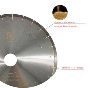 Changli工業グレード高性能350mm磁器ダイヤモンド切削ディスク14インチウェットカッティングDektonダイヤモンドソーブレードOEM - Product Image 2