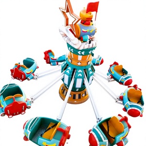 Moderno Atracción de Autocontrol para Niños, de Fibra de Vidrio y Acero, para Uso en Interiores y Exteriores - Product Image 1