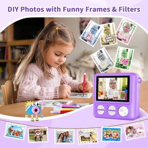 Printcamera Children Gifts Toy Digital <strong>Cameras</strong> Video Recording Portable Mini <strong>Photo</strong> Printer Thermal <strong>Paper</strong> for <strong>Kids</strong> - Product Image 6