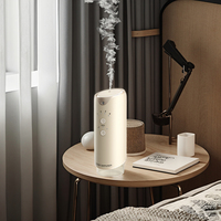 Diffuseur d'huiles essentielles intelligent, portable, sans eau, contrôlé par application, à brancher sur prise murale, rechargeable, avec LED