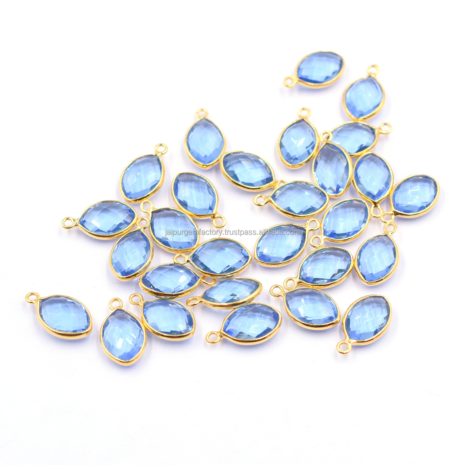 Blue Topaz Quartz hydro Color