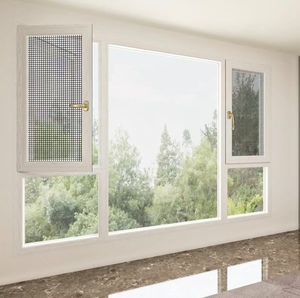 Fenêtre à battant UPVC éconergétique, joint d'étanchéité à <span class=keywords><strong>double</strong></span> <span class=keywords><strong>vitrage</strong></span>, modèle EcoSave, <span class=keywords><strong>fenêtres</strong></span> en vinyle - Product Image 5