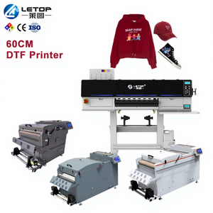 Stampanti a Getto d'Inchiostro Automatiche LETOP a Doppia Testina DTF <span class=keywords><strong>60</strong></span> CM con Plotter per Film PET e Inchiostro DTF per Sublimazione - Product Image 1