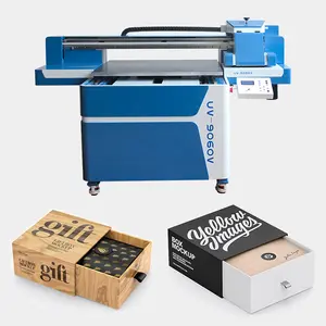 Tecjet Direct Mini UV Autocollant laser couleur HP A3 à plat Fabricant d'imprimante Epson avec scanner