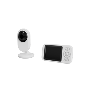 Meilleur babyphone sans WiFi, écran de 2,8 pouces, vision nocturne, audio bidirectionnel, affichage intelligent de la température, caméra vidéo étanche IP65 - Product Image 4