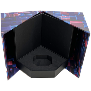 <span class=keywords><strong>2025</strong></span> Tùy Chỉnh Kích Thước Phong Cách Bán Hàng Nóng Đôi Mở Hiển Thị Hộp Sân Khấu Cho Mỹ Phẩm Sáng Tạo Bao Bì Từ Tái Chế Vật Liệu - Product Image 1