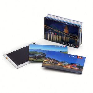 Top Quality Custom Printing Refrigerator Tourist Scenery Photo Souvenir Customized Metal <b>Fridge</b> Magnets - Product Image 5
