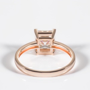 Công Chúa Cắt 3.1Carat D-VVS Moissanite Nhẫn Tùy Chỉnh AU750 18K Vàng Thiết Kế Thời Trang Phụ Nữ Engagement <span class=keywords><strong>Ring</strong></span> Trang Sức - Product Image 4