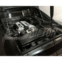 Couvercle de compartiment moteur de remplacement en fibre de carbone sèche pour Audi R8 V8 V10