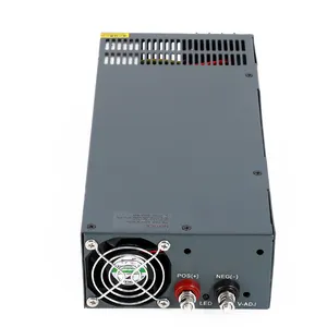 Fuente de alimentación conmutada NVVV AC a DC 24V 63A 1500W de alta potencia de salida