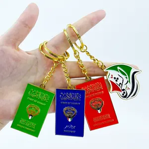 Renhui Paris Thụy sĩ ý saudi arabia Singapore lưu niệm lưu niệm quà Tặng Keyring vòng chìa khóa tùy chỉnh kim loại móc khóa móc khóa