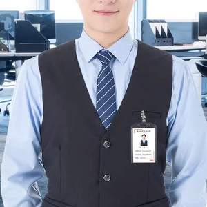 Porte-badges transparents anti-poussière en PVC flexible Foska pour infirmières, pour carte d'identité professionnelle, carte-clé et permis de conduire - Product Image 5